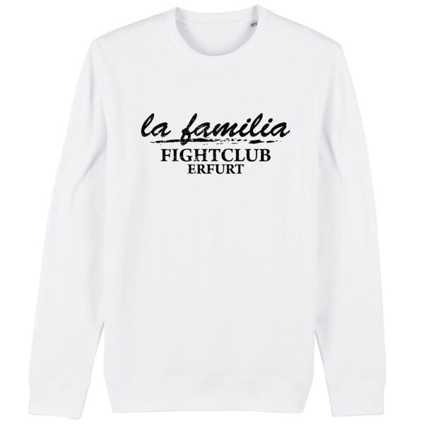 La Familia Sweater Weiß Font Miniaturansicht