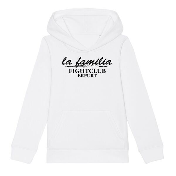 La Familia Kids Hoodie Weiß Font Miniaturansicht