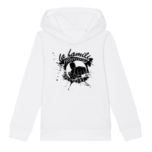 La Familia Kids Hoodie Weiß Logo Miniaturansicht