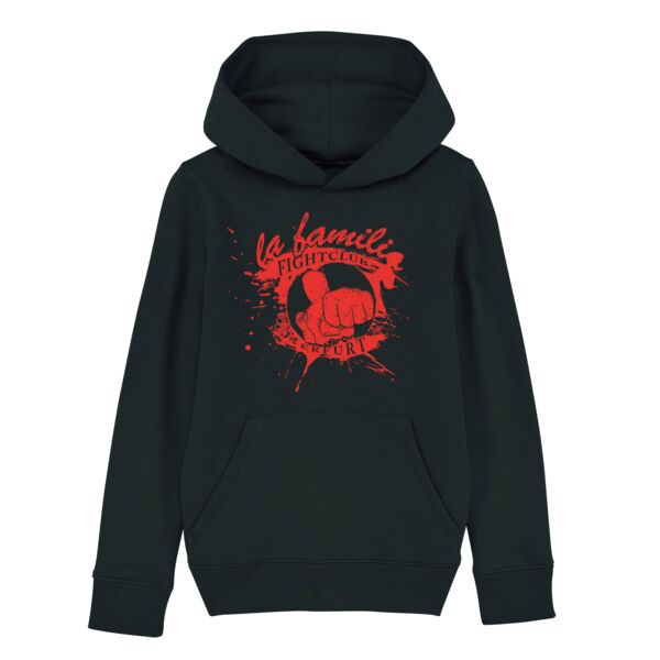 La Familia Kids Hoodie Schwarz Logo Miniaturansicht