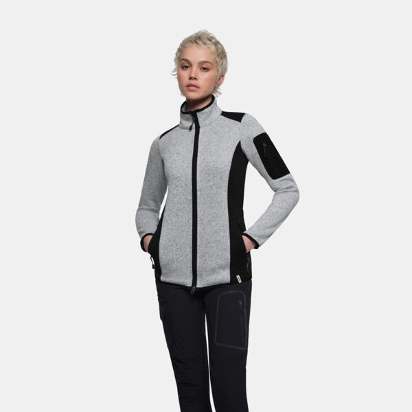 HAKRO Damen Strickfleecejacke Miniaturansicht